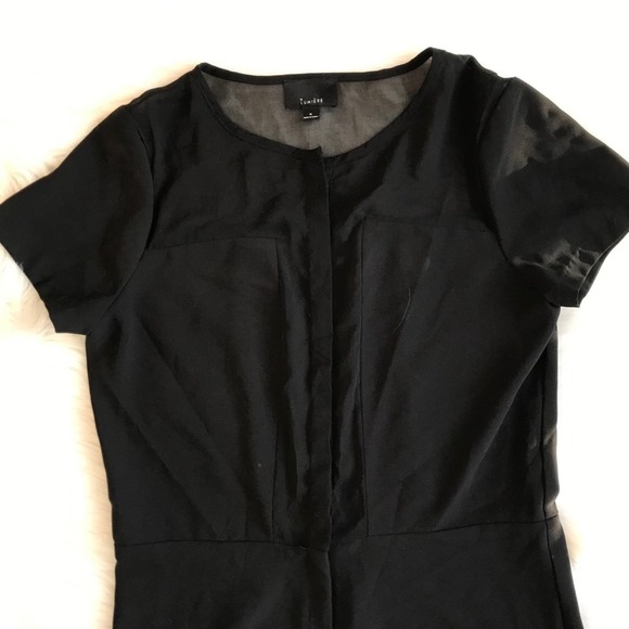 Lumiere Sheer Mesh Peek a Boo Romper - Picture 8 of 8